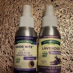 2-piece Nature's Truth Aromatherapy Mists